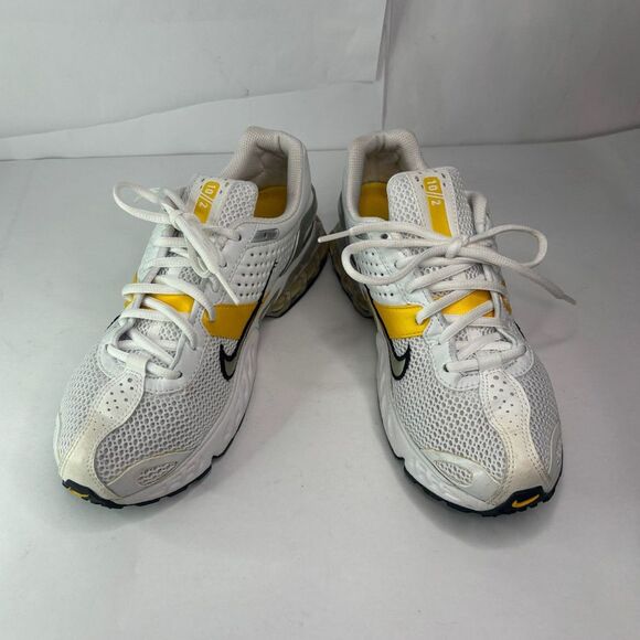 Nike Air Zoom Miller Livestrong Athletic Sneakers Workout White Yellow Womens - Picture 4 of 10
